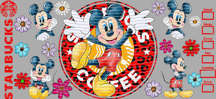 16oz Disney style-D-2342